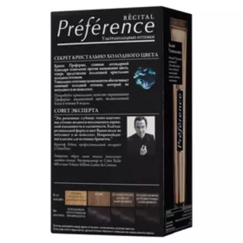 Краска для волос L'Oreal Preference Recital «Мулен Руж», тон 3.12 , глубокий тёмно-коричневый