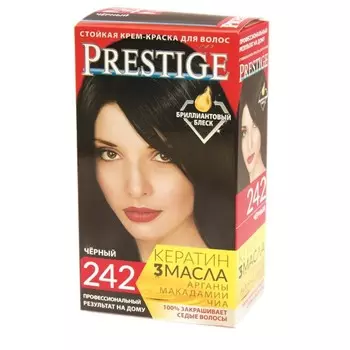 Краска для волос Prestige Vip's, 242 чёрный
