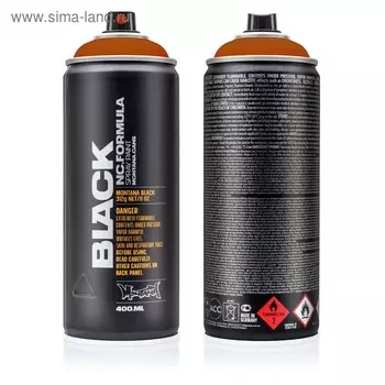 Краска MONTANA BLACK, кирпичная темная, 400 мл