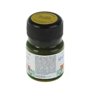 Краска по стеклу витражная Decola, 20 мл, оливковая