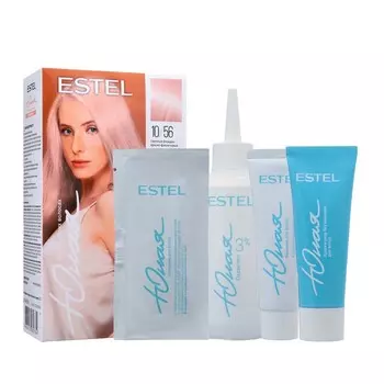 Краска-уход для волос ESTEL светлый блондин, красно-фиолетовы