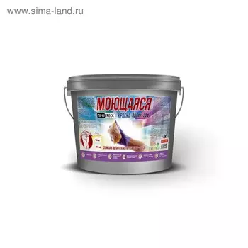Краска водно-дисперсионная моющаяся ПРОГРЕСС 7кг