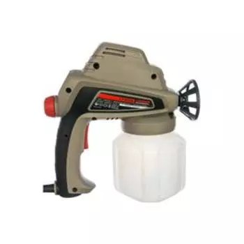 Краскораспылитель CROWN CT31012, 220 В, 80 Вт, 0.25 л/мин, сопло 0.8 мм, бак 0.7 л, 40 DIN