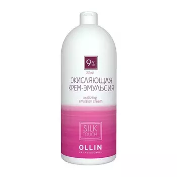 Крем-эмульсия окисляющая Ollin Professional Silk Touch, 9%, 30 vol, 1000 мл