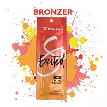 Крем-автобронзатор для тела Soleo, So Excited, Extra Bronzer, 15 мл