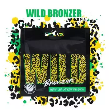 Крем-автобронзатор WILD TAN, Wild Bronzer, с экстрактом листьев грецкого ореха, 15 мл