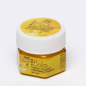 Крем-бальзам органический Banna Balm Nourishing Heel Nature от трещин на пятках и ступнях ног, 25 г