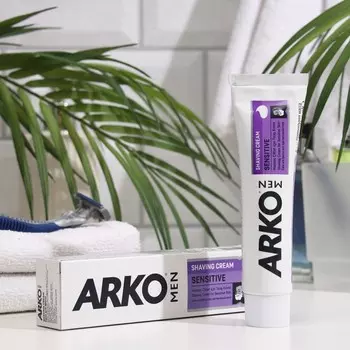 Крем для бритья Arko Men Sensitive, 65 мл