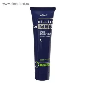 Крем для бритья Bielita мen's club, 100 мл