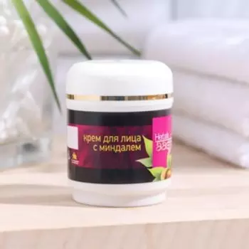 Крем для лица "Aasha" с миндалем, 50мл