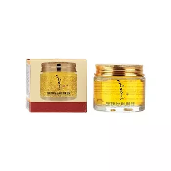 Крем для лица ампульный омолаживающий с экстрактом золота LEBELAGE 70 мл