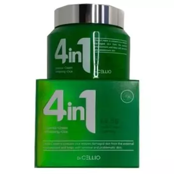 Крем для лица Dr.Cellio 4 In 1 Dodo, с центеллой азиатской, 70 мл