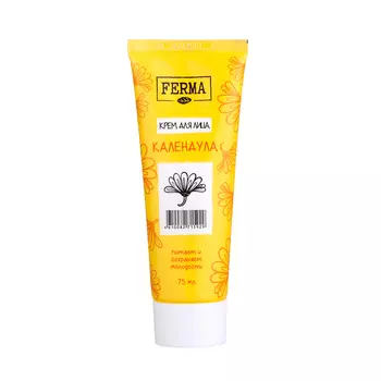 Крем для лица FERMA календула, 75 мл