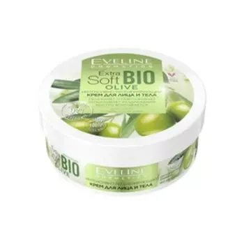 Крем для лица и тела Eveline Extra Soft bio, Интенсивно регенерирующий, 200 мл