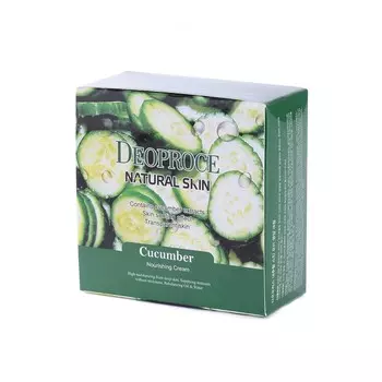 Крем для лица и тела на основе экстракта огурца DEOPROCE NATURAL SKIN 100 гр