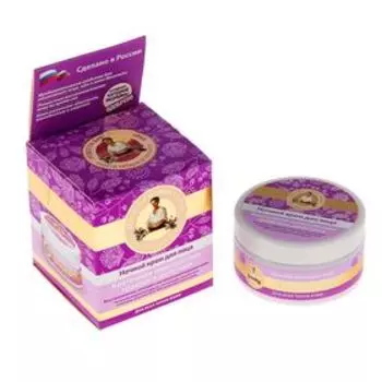 Крем для лица ночной Рецепты бабушки Агафьи "Клеточное омоложение",тройного действия, 100 мл