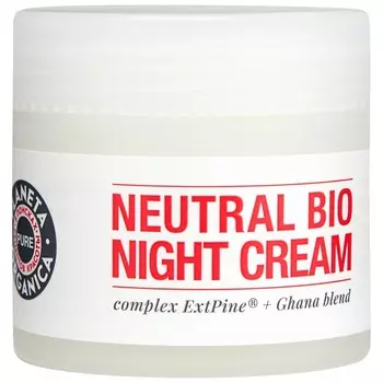 Крем для лица Planeta Organica Pure Neutral Bio, омолаживающий, ночной, 50 мл