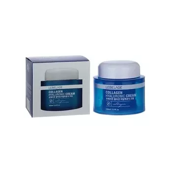 Крем для лица увлажняющий с гидролизованным коллагеном LEBELAGE