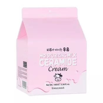 Крем для лица Welcos Moisturizing Milk Ceramide Cream, 100 мл