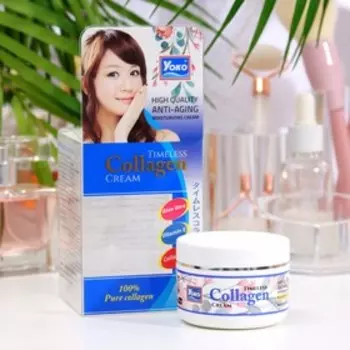 Крем для лица Yoko антивозрастной с коллагеном, 50 гр