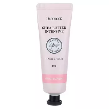 Крем для рук DEOPROCE SHEA BUTTER INTENSIVE PEACH BLOSSOM 50 гр