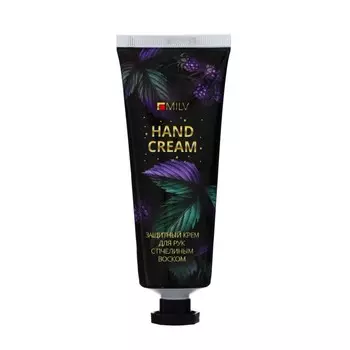 Крем для рук с пчелиным воском защитный MILV печенье, 70 мл