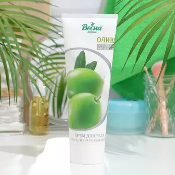 Крем для тела "Весна" с оливой и соевым молочком, питание и увлажнение, 250 мл