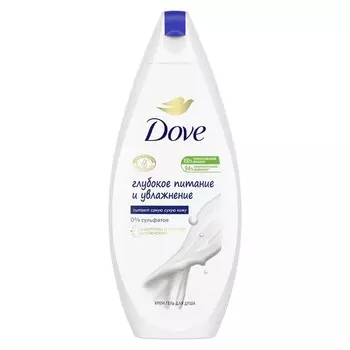 Крем-гель для душа Dove" Глубокое питание и увлажнение", 250 мл