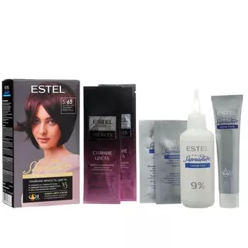 Крем-гель краска стойкая для волос ESTEL COLOR Спелая вишня