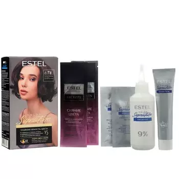 Крем-гель краска стойкая для волос ESTEL COLOR Горький шоколад