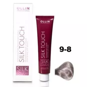 Крем-краситель для окрашивания волос Ollin Professional Silk Touch, тон 9/8 блондин жемчужный, 60 мл