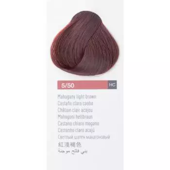 Крем-краска Lakme Chroma, тон 5/50 Светлый шатен махагоновый, 60 мл