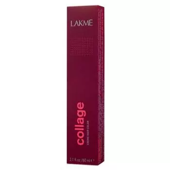Крем-краска Lakme Collage, тон 7/50 Средне-белокурый с оттенком красного дерева, 60 мл