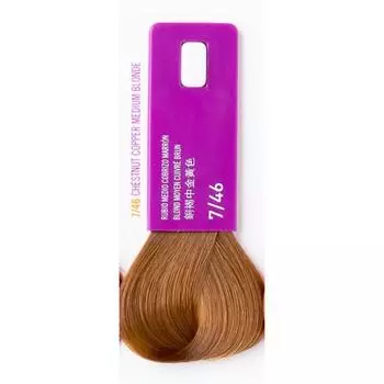 Крем-краска Lakme Gloss, тонирующая, тон 7/46 Средний блондин медно-коричневый, 60 мл