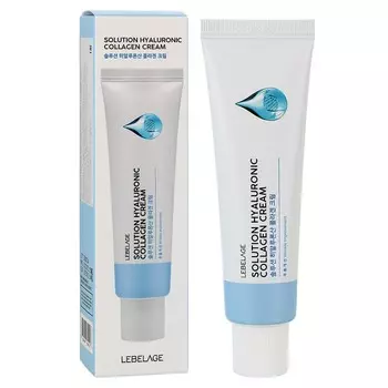 Крем LEBELAGE SOLUTION HYALURONIC COLLAGEN CREAM