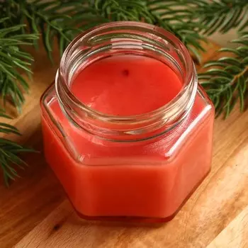 Крем - мёд «С новым годом», со вкусом клубники, 120 г