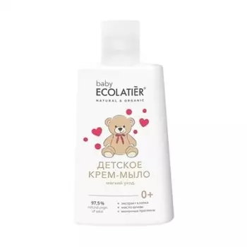 Крем-мыло детское Ecolatier Baby «Мягкий уход», 0+, 250 мл