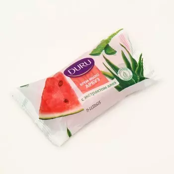 Крем-мыло DURU Арбуз и экстракт Алоэ, 80 гр