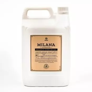 Крем-мыло жидкое увлажняющее Milana Professional, 5 л