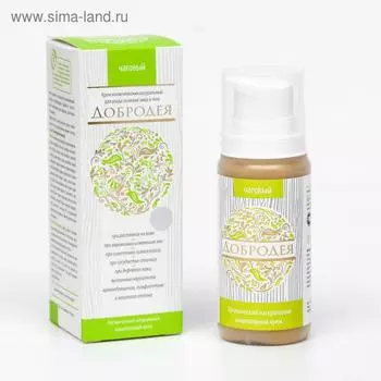 Крем натуральный «Добродея», чаговый, при растяжках и сосудистых сеточках, 100 мл