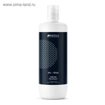 Крем-проявитель 4% - 13Vol Indola, используется для Трансформера, 1000 мл