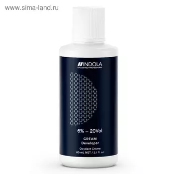 Крем-проявитель Indola 6% - 20Vol, 60 мл