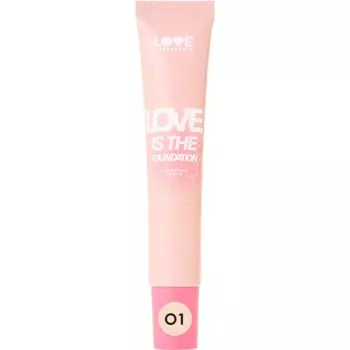 Крем тональный Love Generation Love is the Foundation, тон 01 слоновая кость, 30 мл