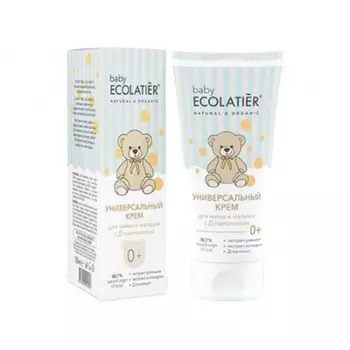 Крем универсальный Ecolatier Baby, с Д-пантенолом, 0+, 100 мл