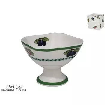 Креманка Lenardi «Фрукты», размер 11х11 см