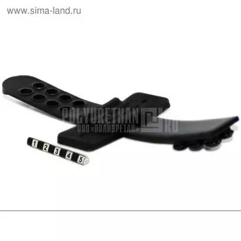 Крепеж фиксационный, малый, черный