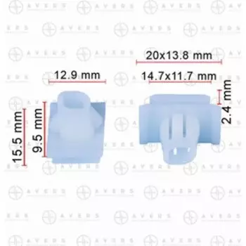 Крепеж Honda 75315S9A004