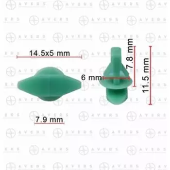 Крепеж Honda 91568SR2003