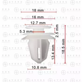 Крепеж Hyundai / KIA 82315-2P000
