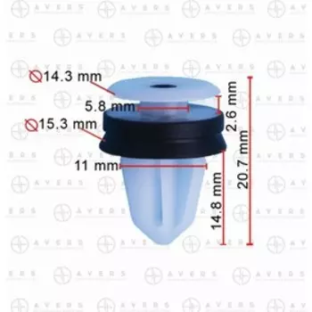 Крепеж Land Rover LR013135